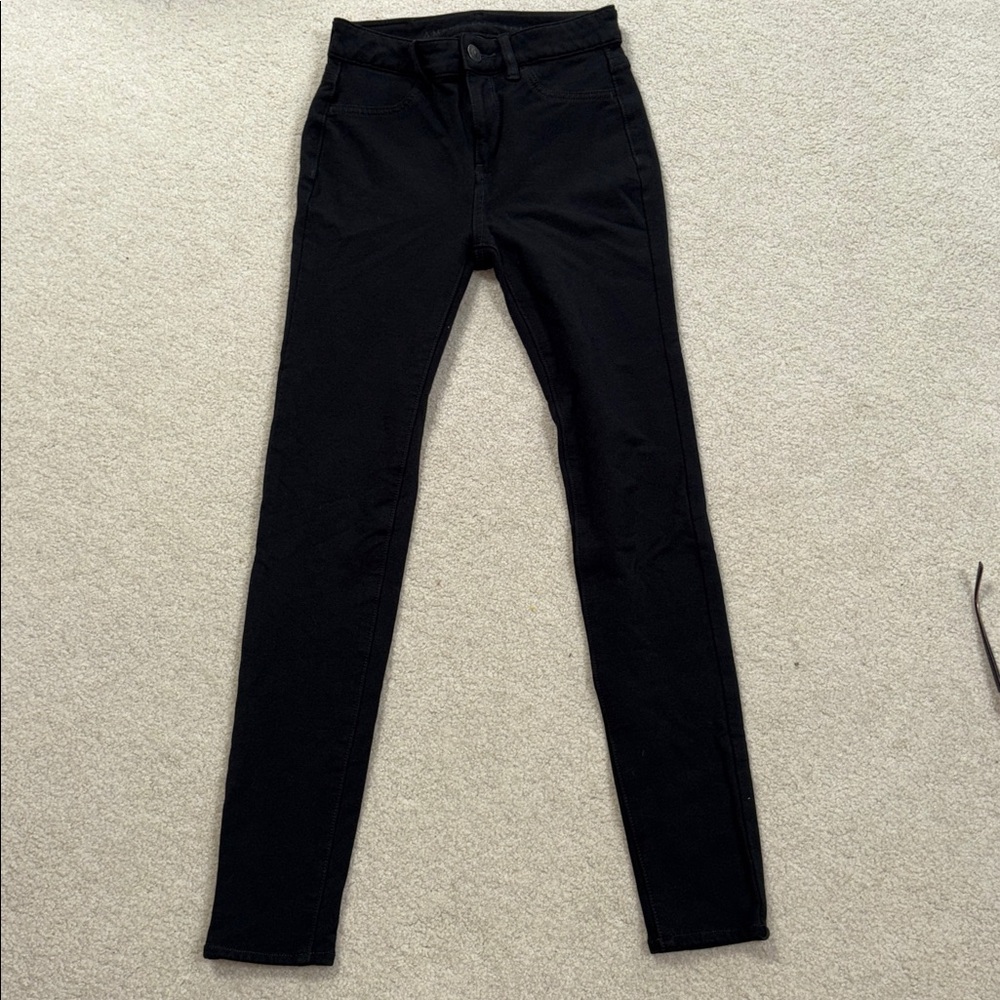 American eagle high rise jeggings Black